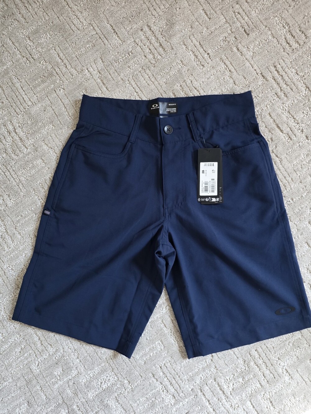 Oakley Men's Navy Performance  Shorts